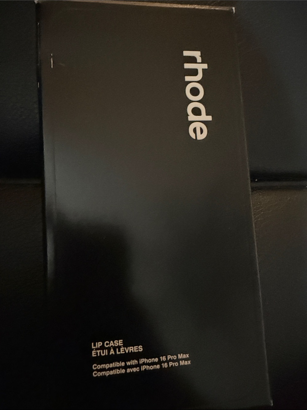 Limited edition!!! RHODE Black Lip Case 
For iPhone 16 pro max